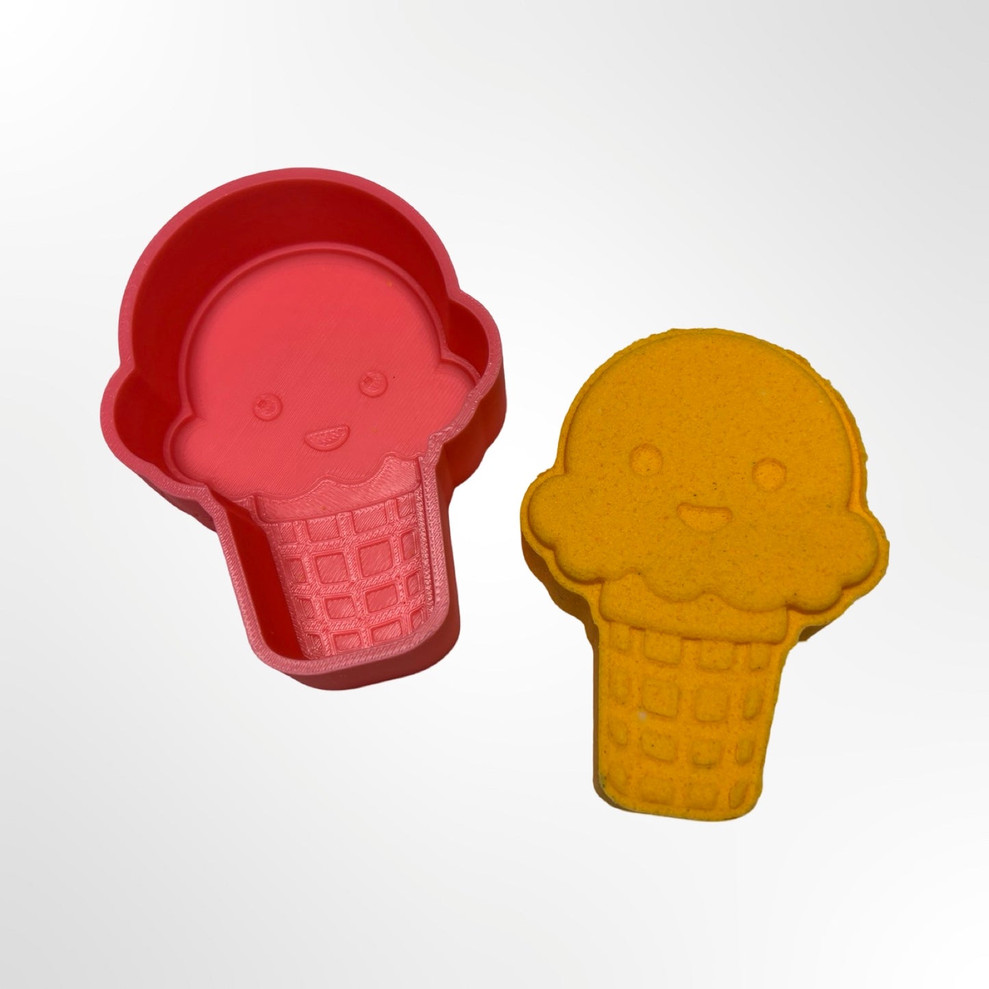 Midi Ice Cream Cone Bath Bomb Mold