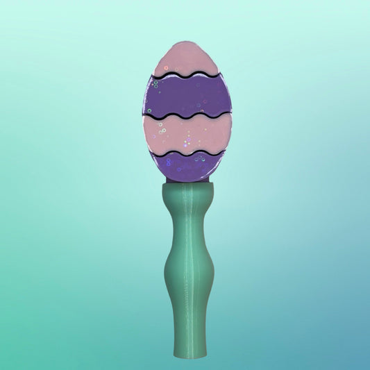 Curvy Easter Egg Bath Bomb Wand