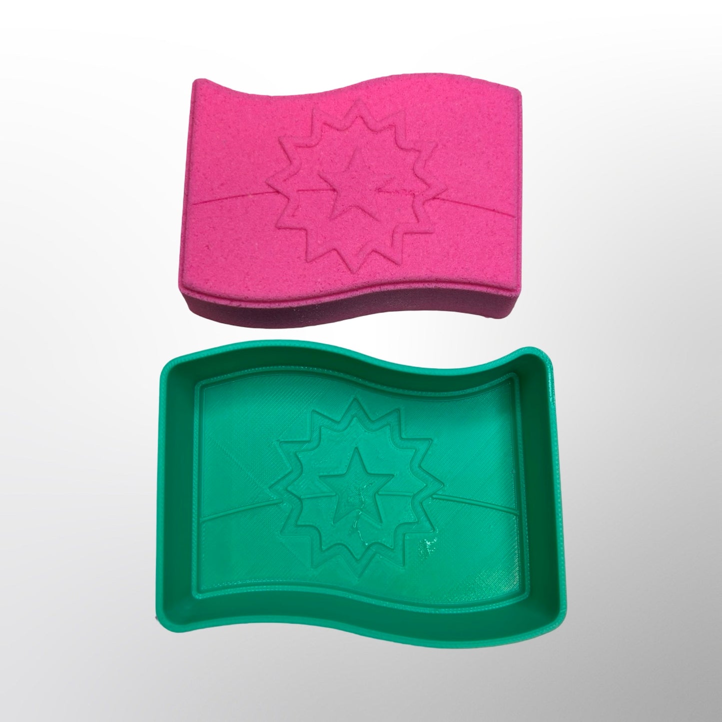 Juneteenth Flag Bath Bomb Mold
