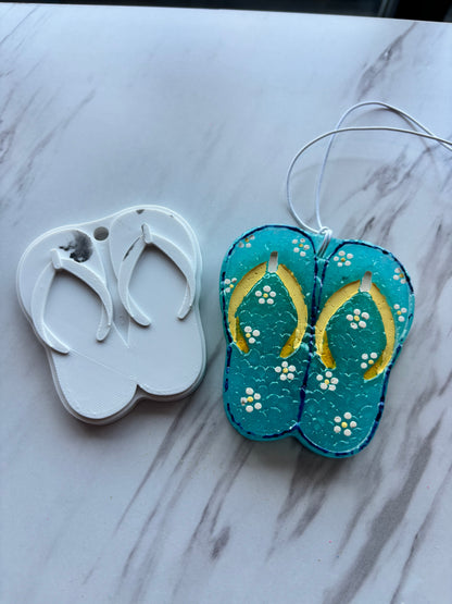 Flip Flops Freshie Stamp