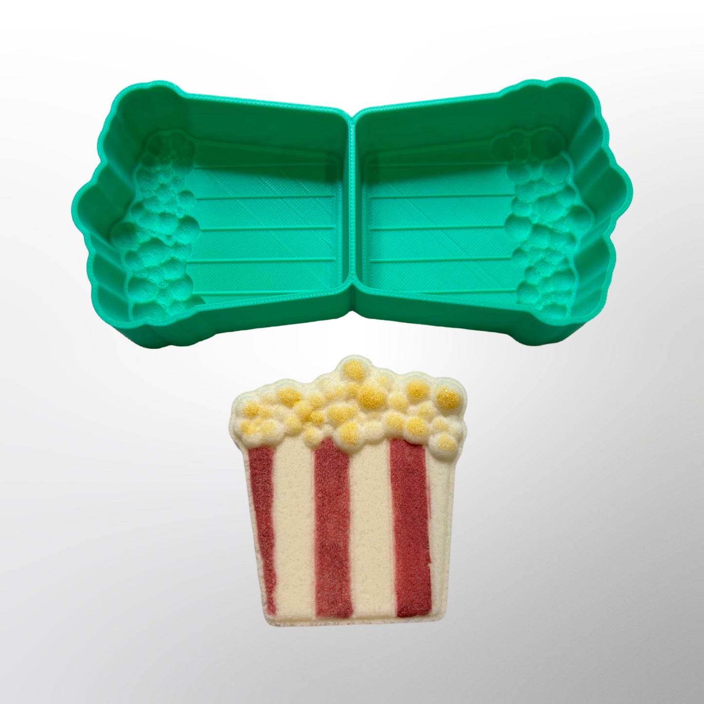 Midi Popcorn Bucket Bath Bomb Mold