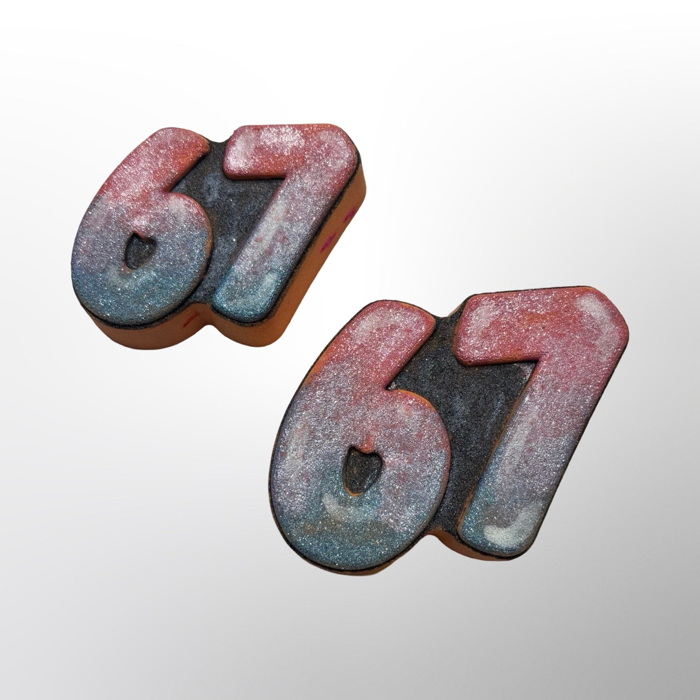 Six Seven (67) Bath Bomb Mold