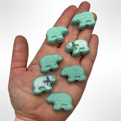 Micro Mini Polar Bear Bath Bomb Mold