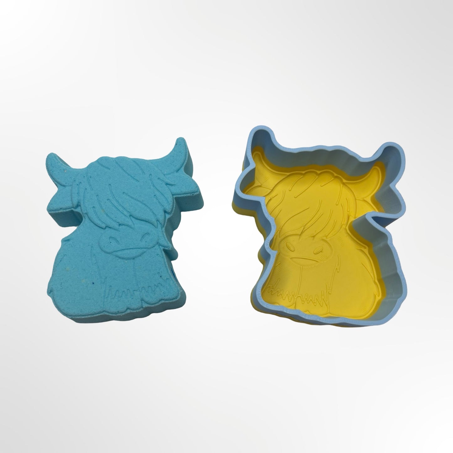 Highland Cow Bath Bomb Mold