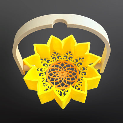 Sunflower Bubble Basket