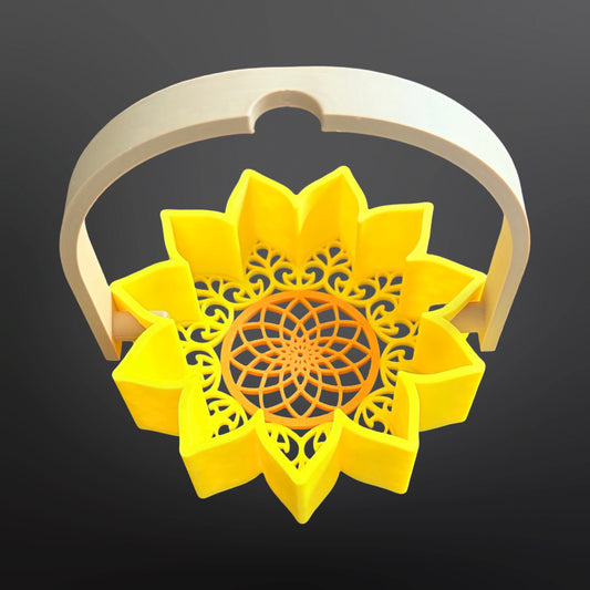 Sunflower Bubble Basket