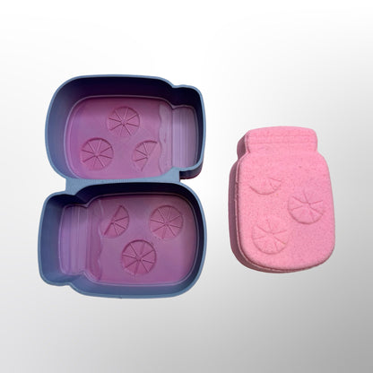 Mason Jar Lemonade Bath Bomb Mold