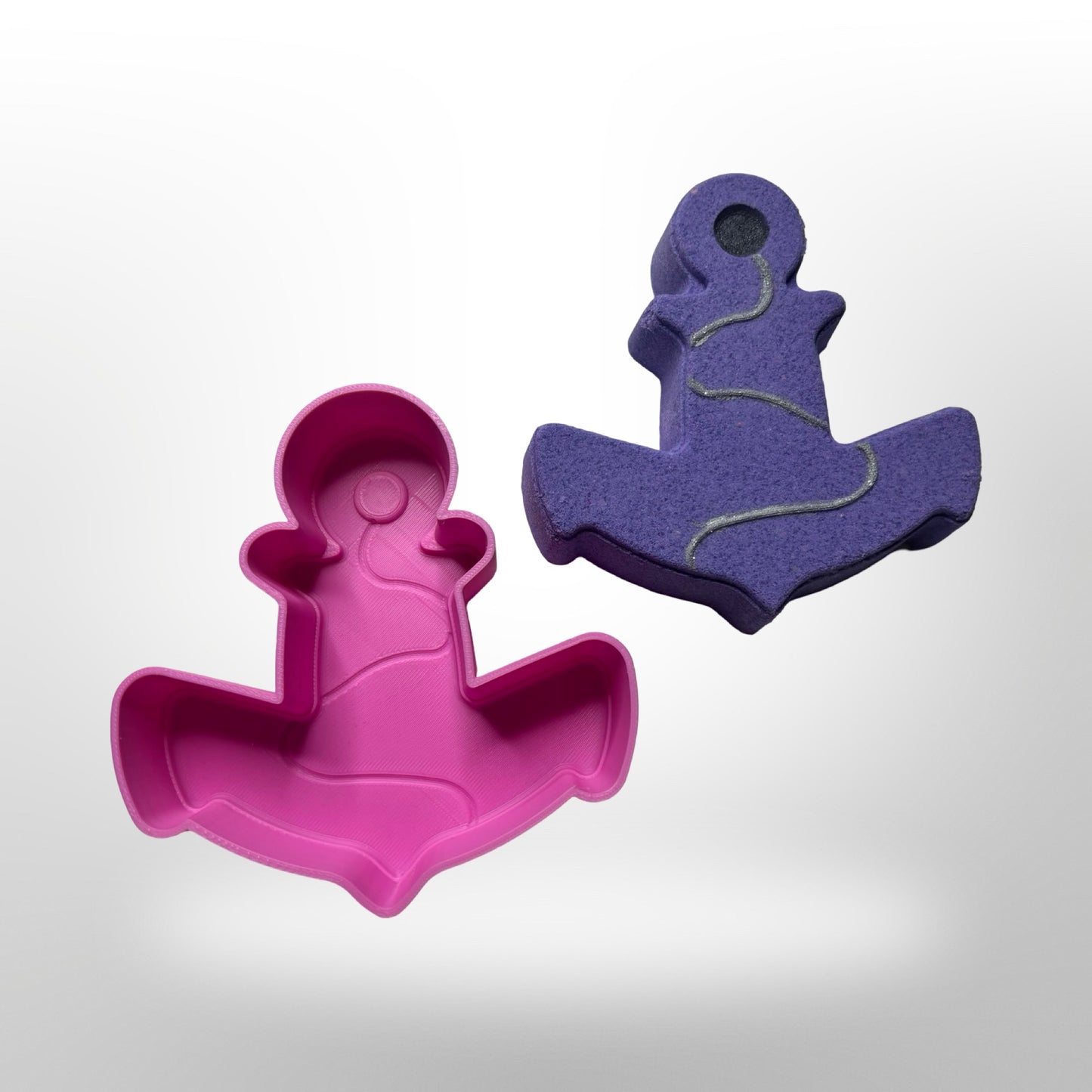 Ship's Anchor Bath Bomb Mold