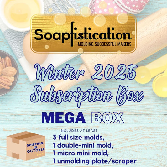Boîte d'abonnement au moule pour bombes de bain Mega