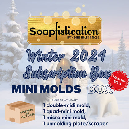 Mini Bath Bomb Molds Subscription Box