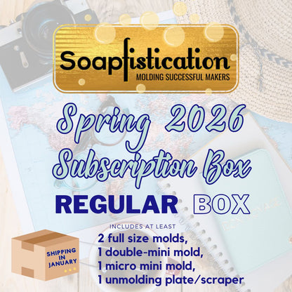 Regular Bath Bomb Mold Subscription Box