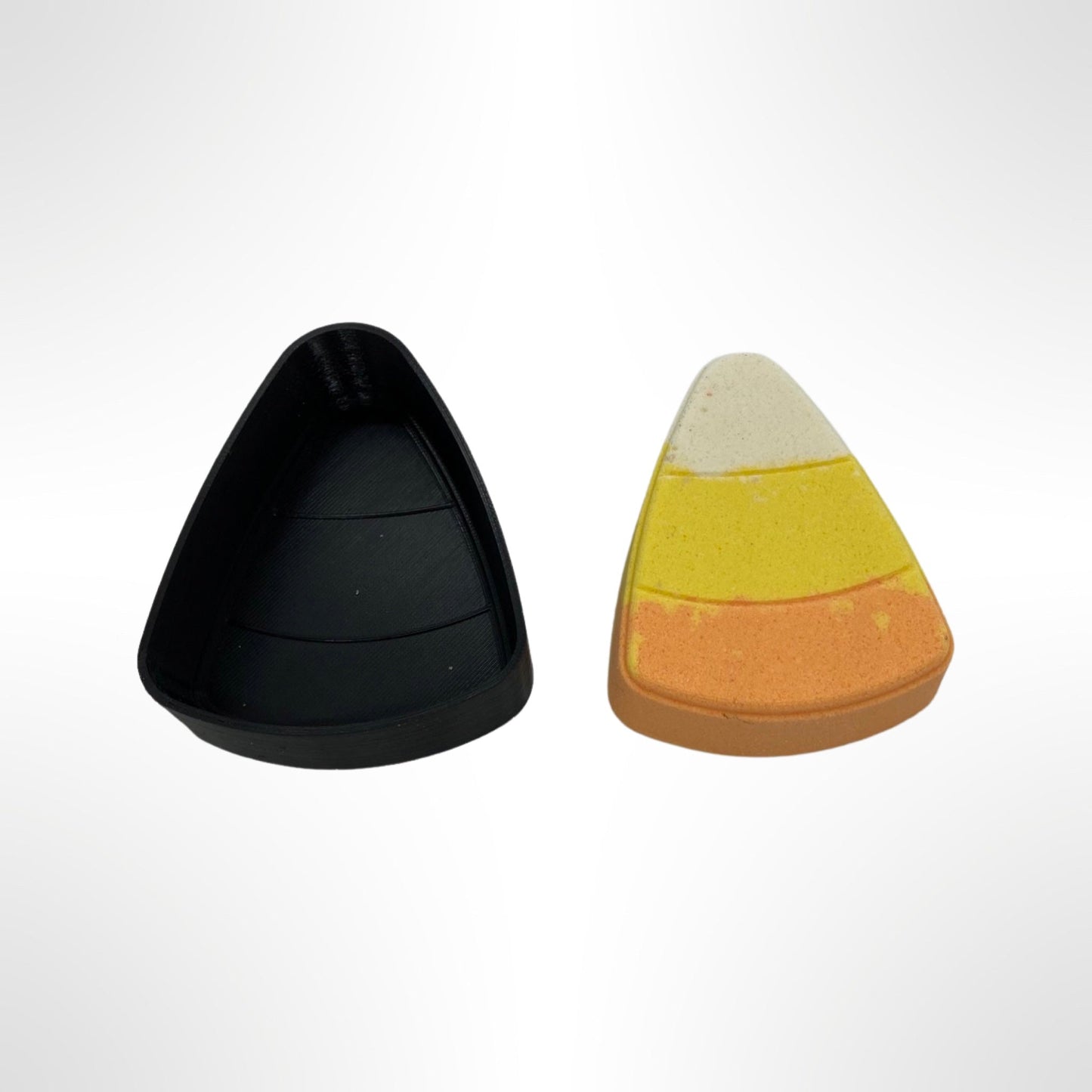 Candy Corn Bath Bomb Mold STL File