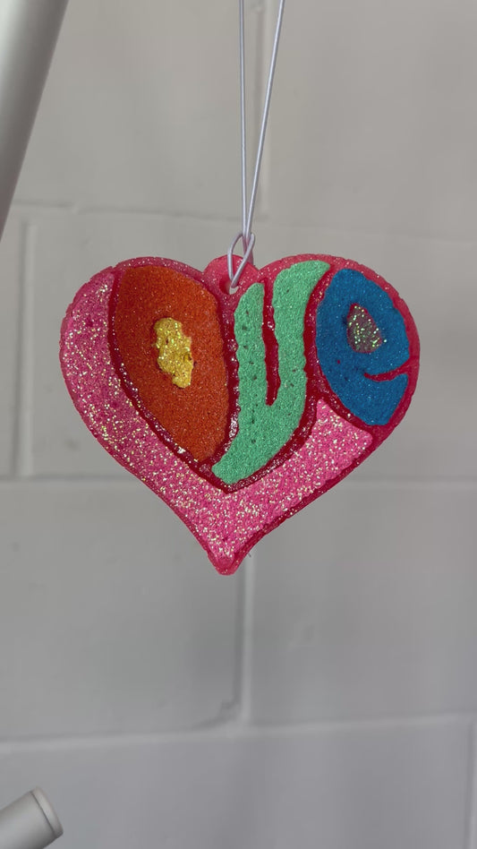 LOVE Heart Freshie Stamp